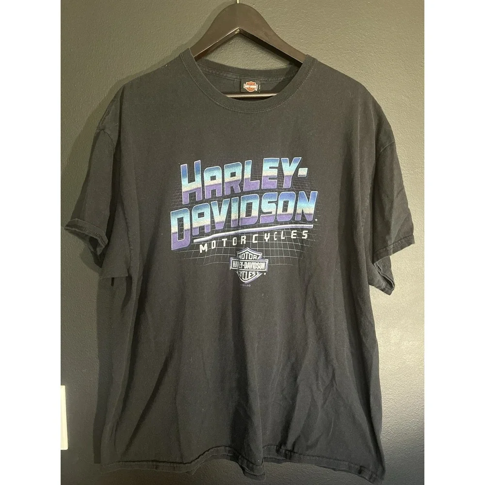 Harley Davidson Motorcycles‎ 2021 Chicago Public Enemy #1 T-Shirt Black Tee
